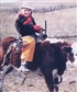 Proof that I was raised a Real Cowboy LOL Yup that is me at 8 years old rode bulls since I was age 3