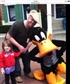 My niece and me getting Daffy