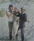 with my brother fishing