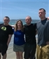 Me and my three sons on naval base in san diego