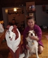 My dog Pandy and one that I painted