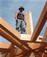 Building a timber frame house with a friend in France