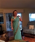 My daughter in laws first gift to me A sari from India
