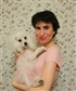 My poodle Candie and I