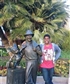 At Disneyland Resort next to my hero Walt Disney