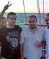 with work mates staff boat party