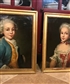 New Arrivals Pair Oil on Canvas Girl and Boy