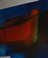 New Arrival Mid Century Modern Signed Abstract Oil on Canvas
