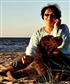 Me and my dog on the Riga seashore