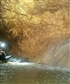 Underground waterfall