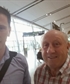 My Son James and me at Dublin Airport