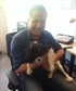 me and our former office dog Otto