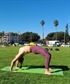 A perfect Winter Solstice 12 21 2020 in paradise Yoga on the Bluff in Long Beach