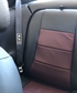 The leather seats in my Mustang