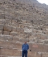 This picture is in front of the Pyramid of Khufu