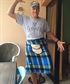 In a silly mood although I was born in Scotland I have never worn a real kilt