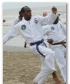 This is at our annual Chayon Ryu natural way martial arts beach training in Galveston Texas