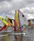 Yes thats me 4th from the left on the blue board green orange sail Its a NSW state titles Windsurfing race I came 3rd in the
