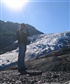 hiking exit glacier S West Alaska