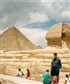Sphyinx and Main pyramid Giza plateau Cairo Egypt