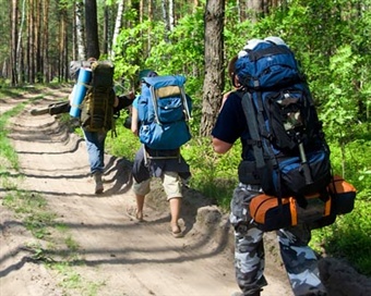 GO ON A BACKPACK HOLIDAY. (HIKING)