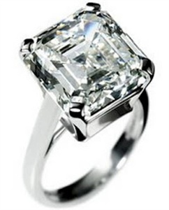 De Beers Asscher Cut Diamond – $520,000