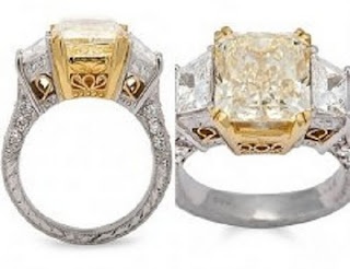 Ross Simons Yellow Diamond Ring – $100,000