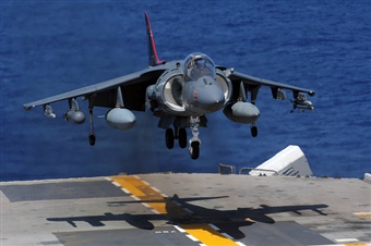 The British Aerospace Harrier 'Jumpjet'